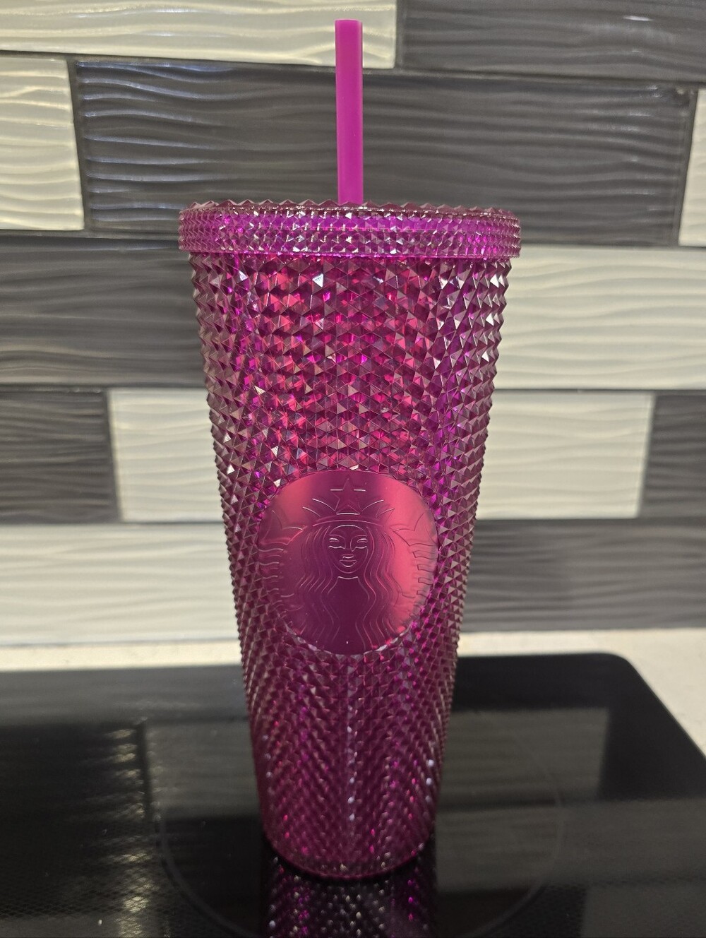 Starbucks Pink Venti Studded Tumbler